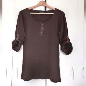 Lauren Ralph Lauren Henley Shirt Size Large